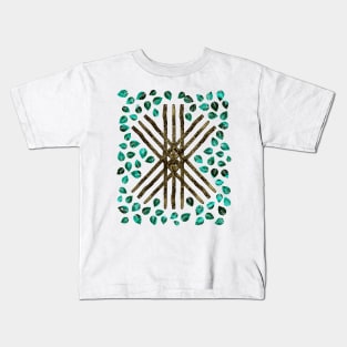 Web of Wyrd  -The Matrix of Fate Kids T-Shirt